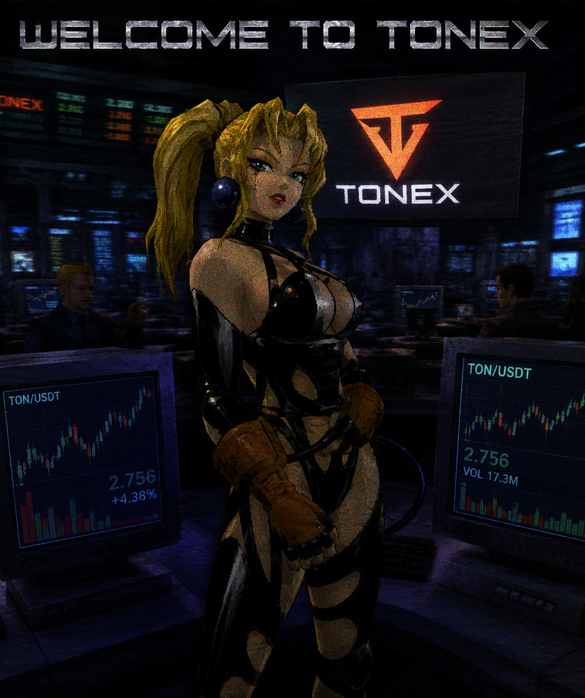 $TONEX feature plate